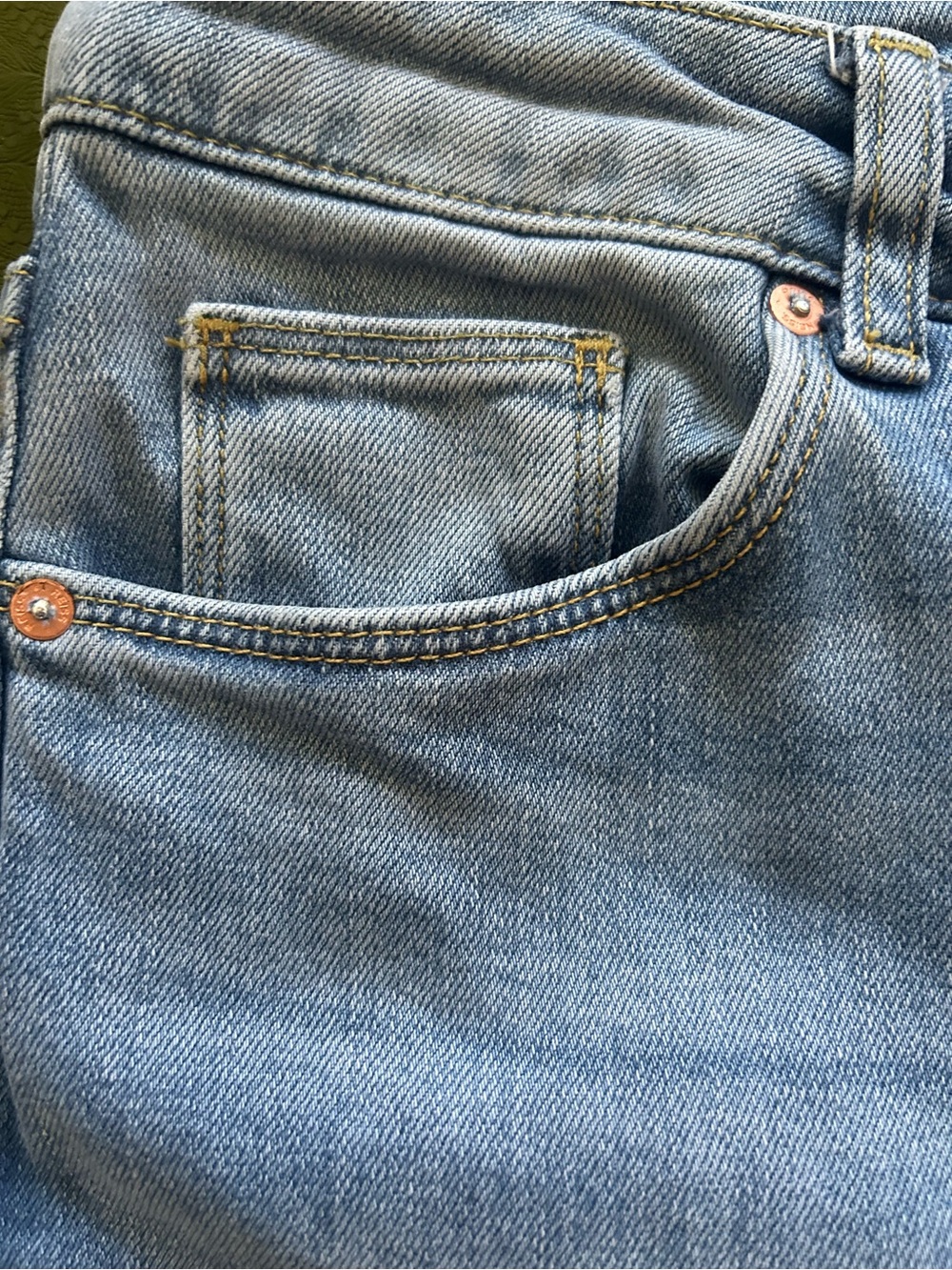 Reiss Bailey Straight Leg Ankle Cropped Length Jeans - Picture 7 of 11